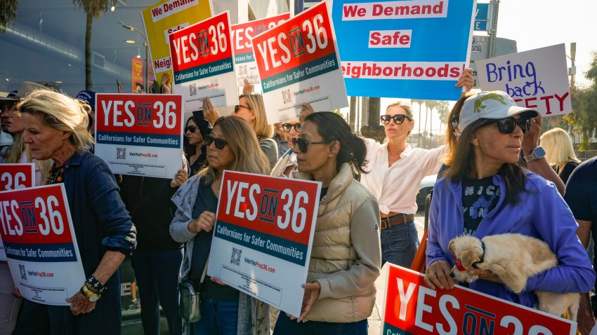 Neighbors and business owners join to support California's Proposition 36.