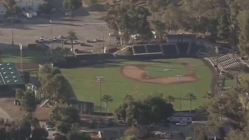A view of UCLA's Jackie Robinson Stadium.